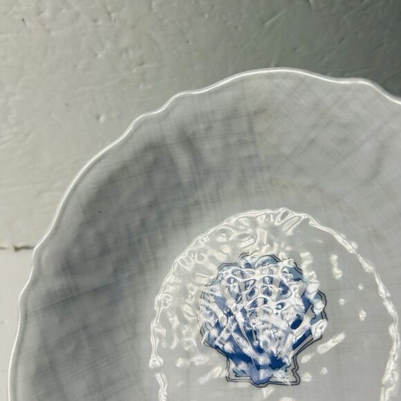 Sigrid Olsen Home Sea Shell Melamine Bowls Set of 4 Coastal Beach Vibe - Picture 5 of 8